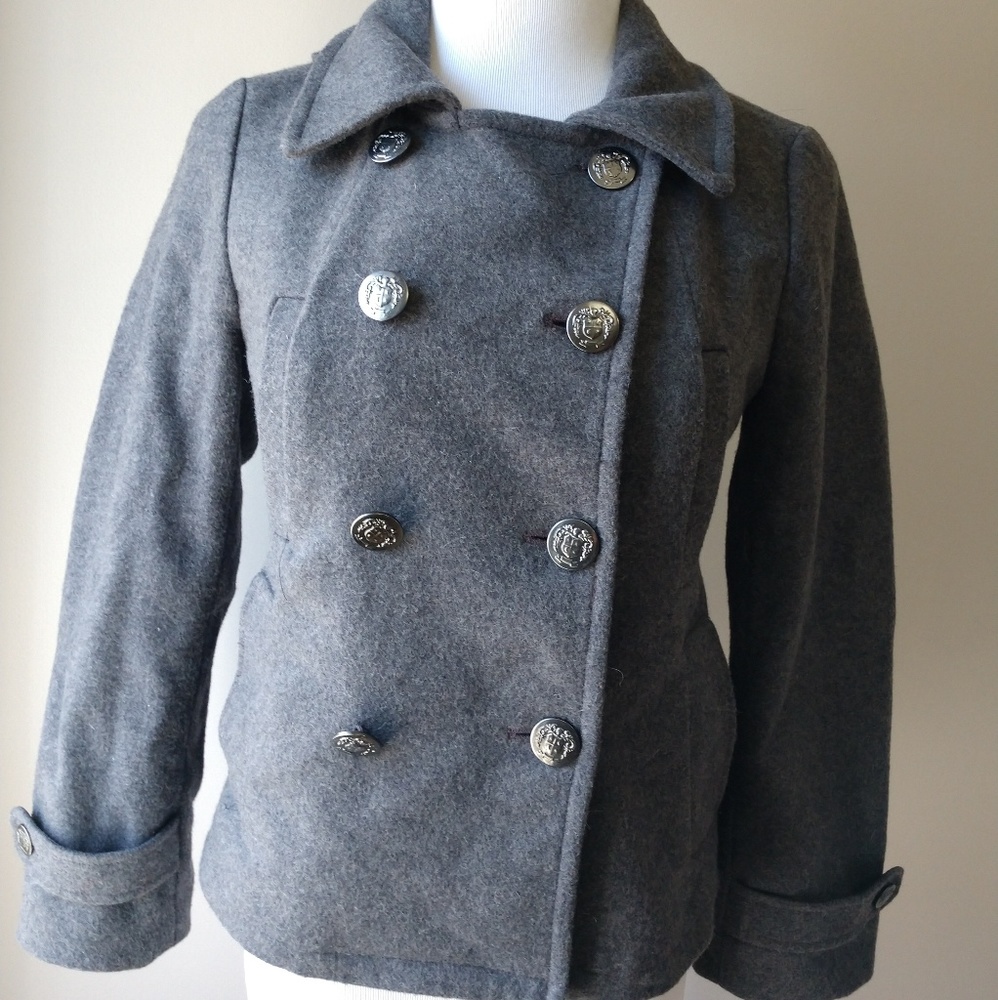 Gap Gray Coat - Picture 4 of 9